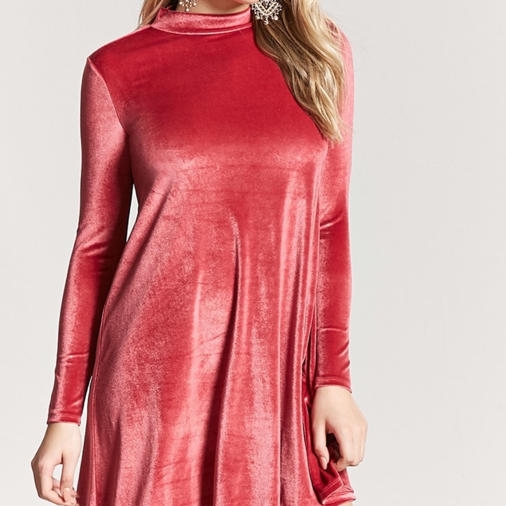 Velvet Shift Dress